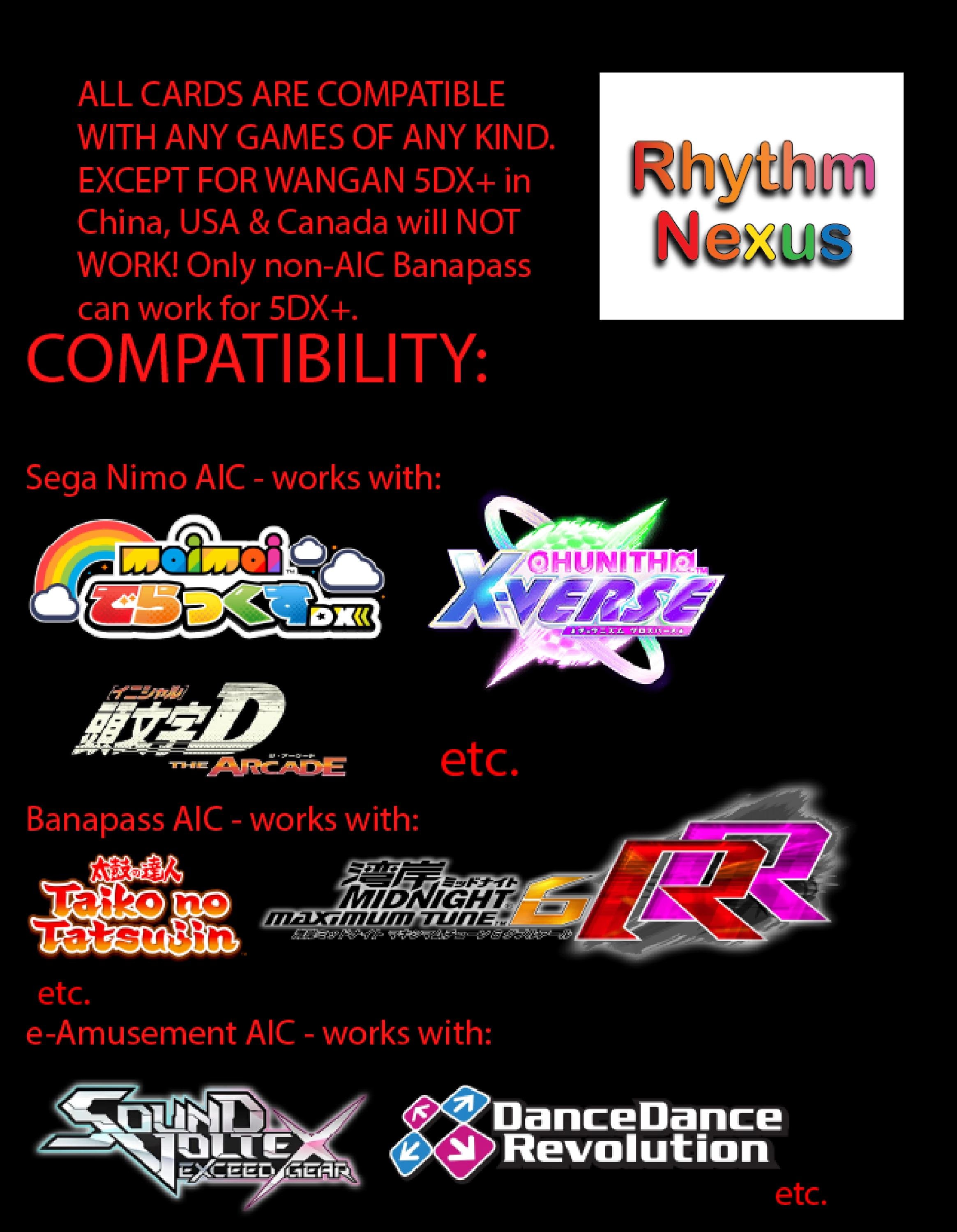 Amusement IC Cards (bandai Namco / Konami / Sega) - Read
