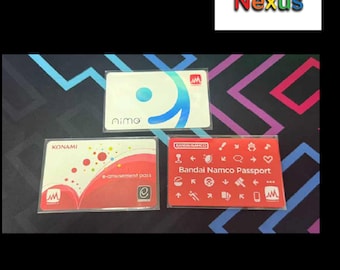 Amusement IC Cards (Bandai Namco / Konami / Sega) - Read Description! (with Free Card Sticker) - USA Phone & Email MANDATORY