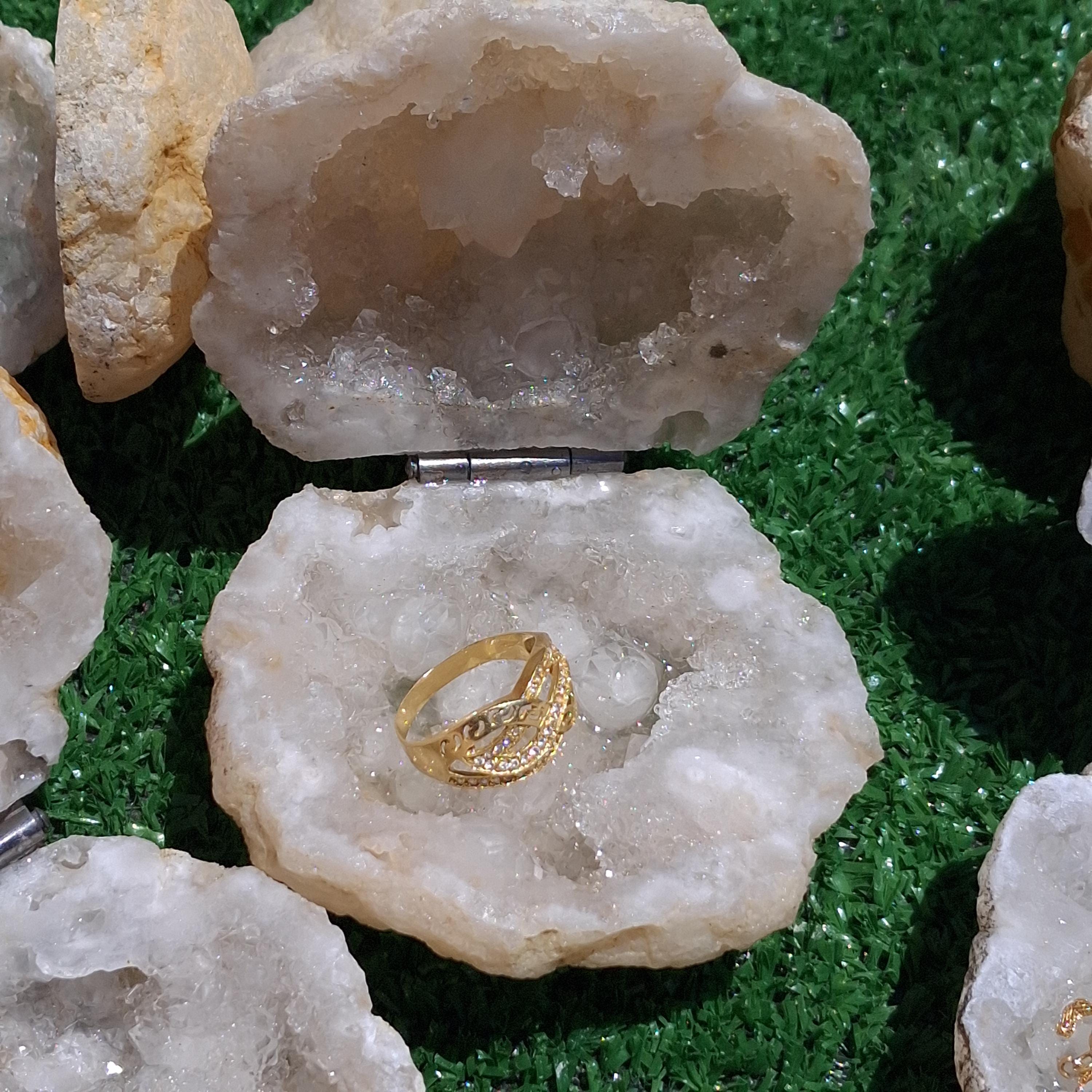 Geode ring box - Etsy 日本