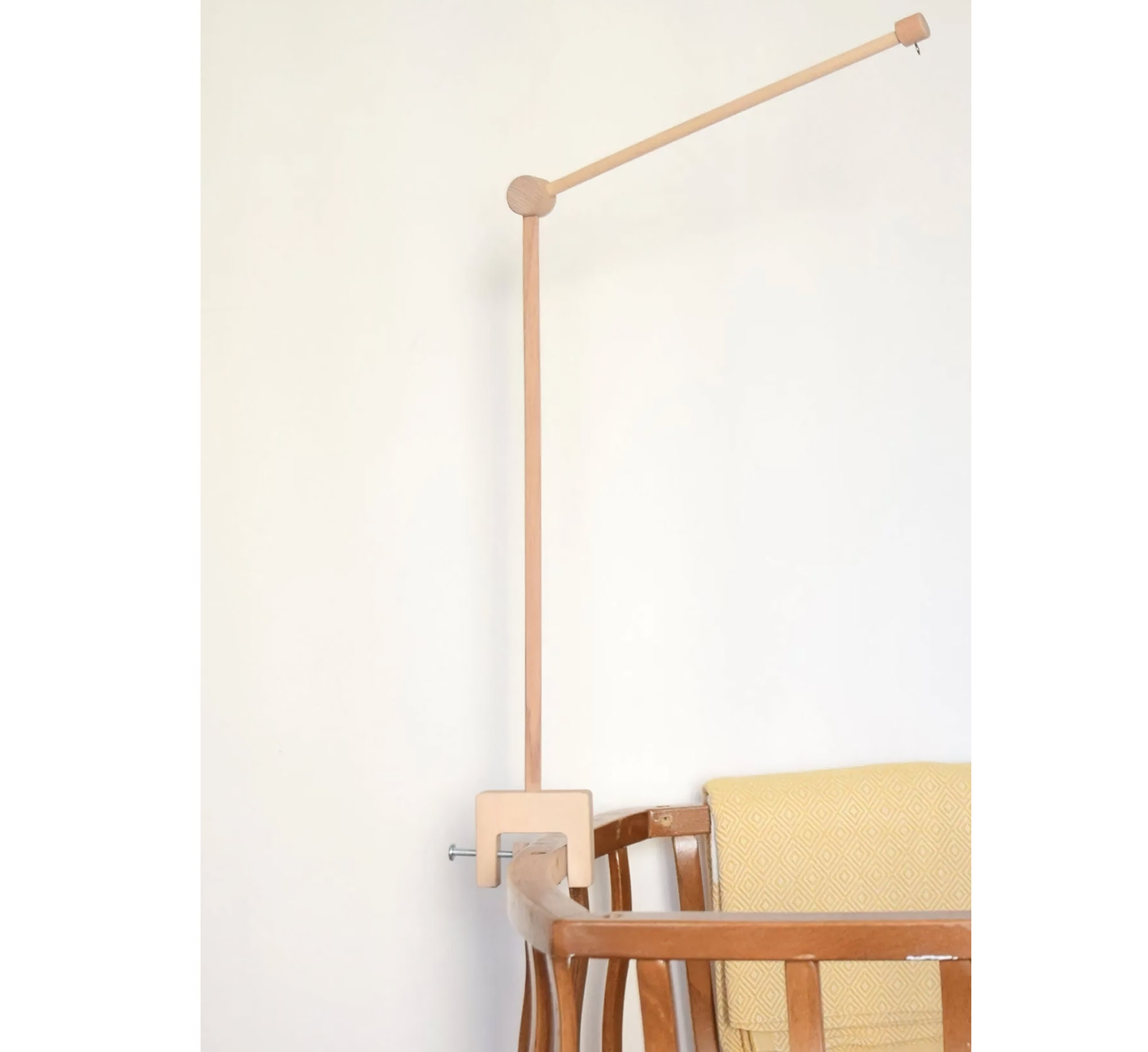Baby Mobile Hanger Wooden Natural Crib Mobile Arm Mobile Etsy