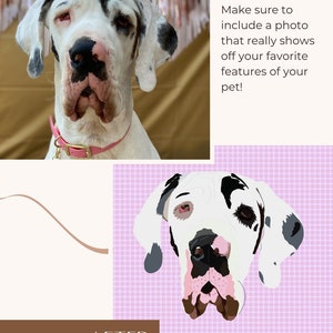 Custom Pet Portrait |Digital File | Digital Illustration | Personalized gift | Gift for pet lovers | Custom dog illustration