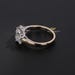 Princess Cut Lab Grown Diamond Engagement Ring, Three Stone Ring ...