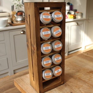 Worktop Spice Rack Etsy UK