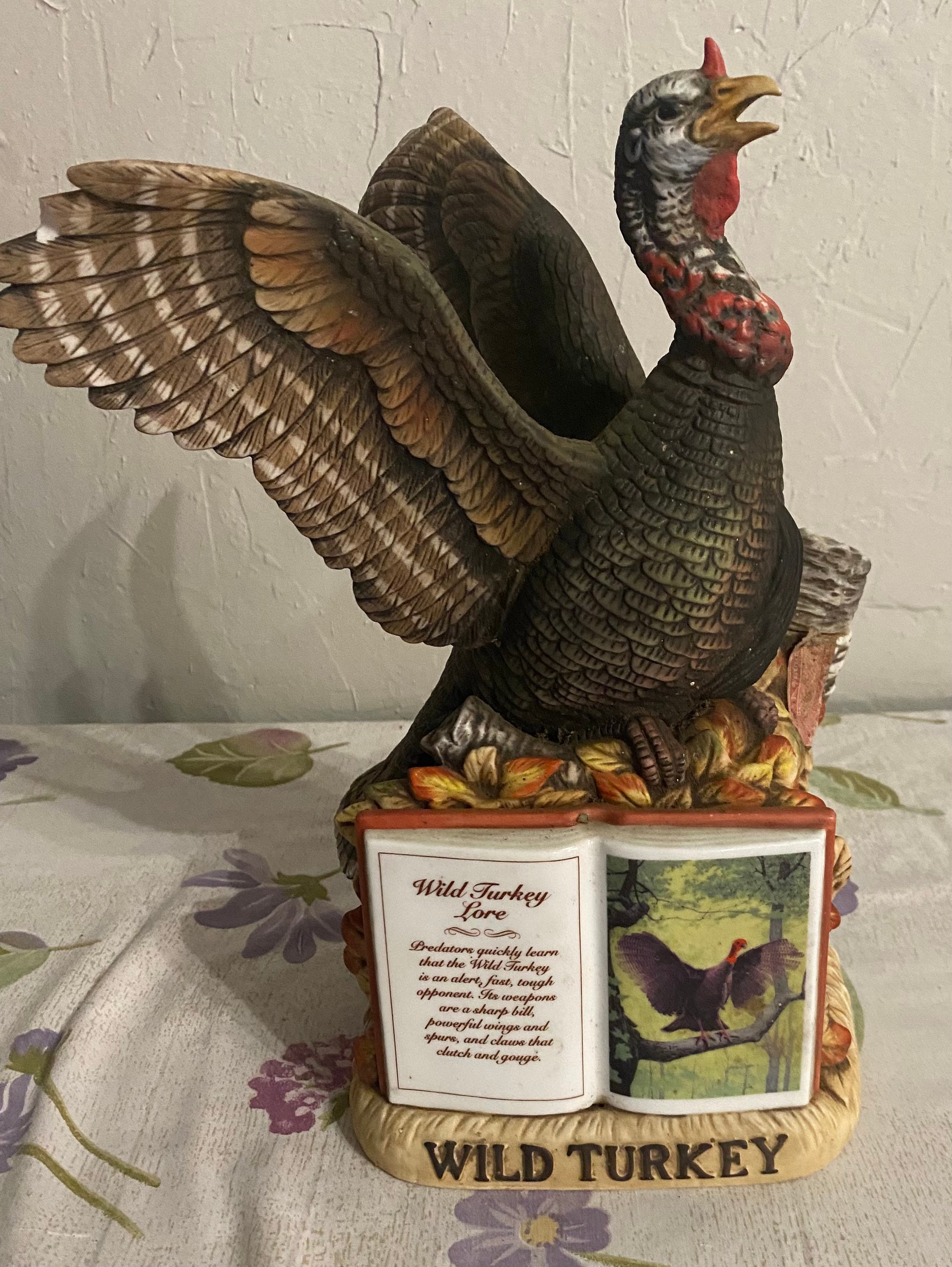Wild Turkey Decanter Series II No. 4 1982 Etsy
