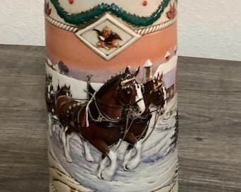 1996 Budweiser American Homestead Holiday Stein