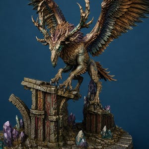 Peryton by Skylark Minis | Painted |