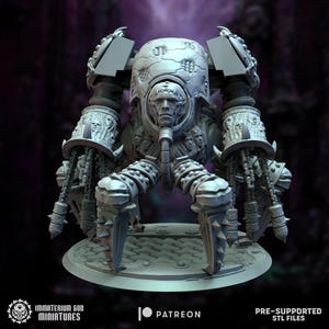 Hellmech by Immaterium God Miniatures | Painted |