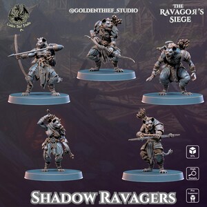 Shadow Ravagers by Golden Thief Studios | Painted |