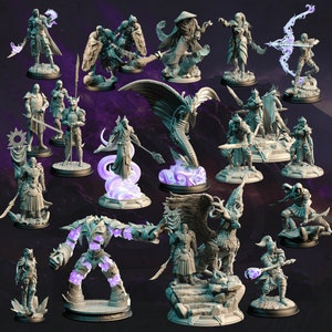 Golden Griffins by DM Stash | Painted