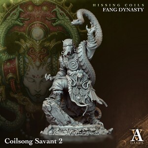 Coilsong Savant | Archvillain Games | Fang&#39;s Dynasty | Painted |
