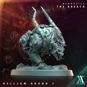 Helljaw Hounds | Archvillain Games | Serix's Bag of Holding LLC | Målad |