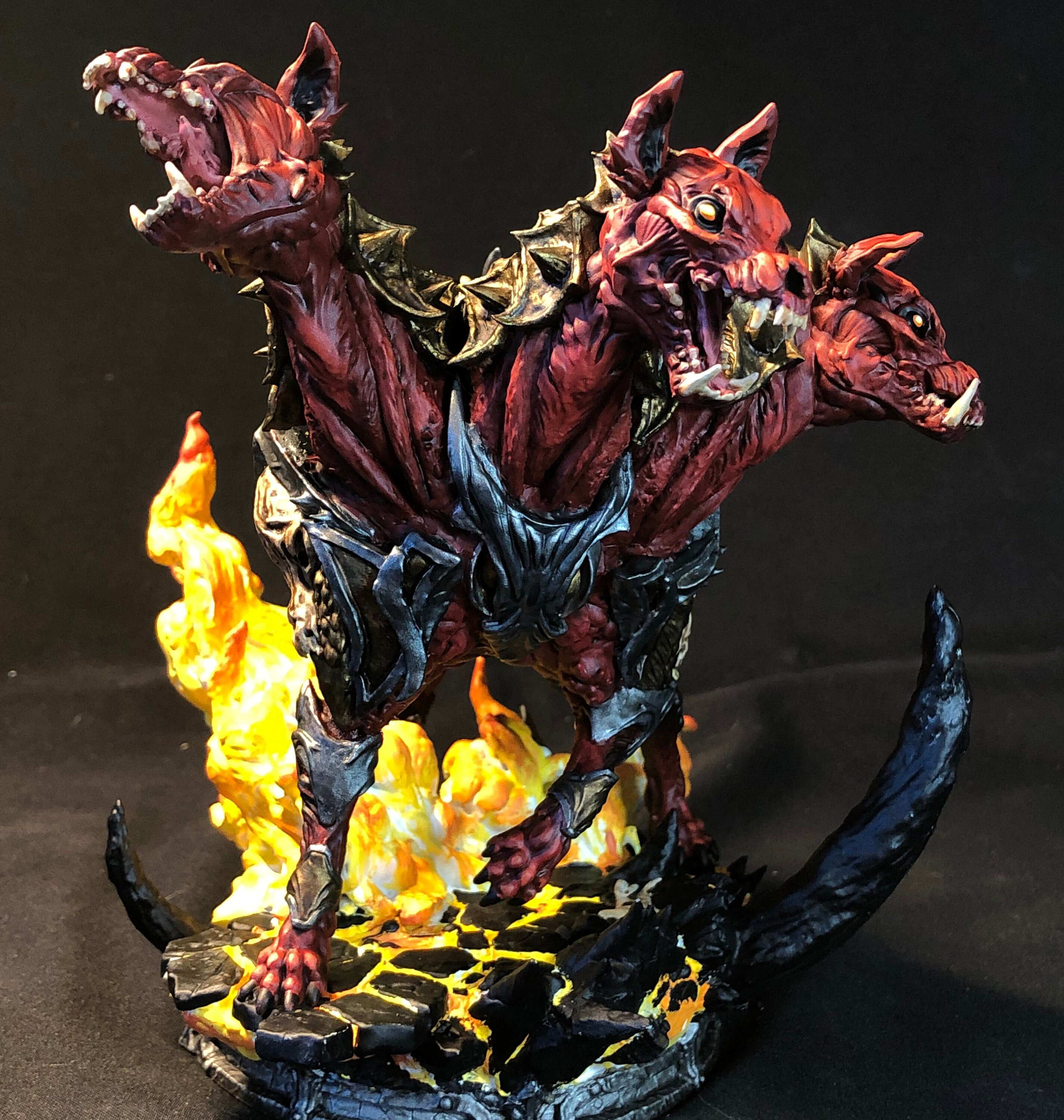 Cerberus by Witchsong Miniatures | Serix's Bag of Holding - Etsy