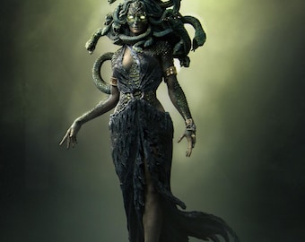 Medusa, the Gorgon by Nerikson | Painted |