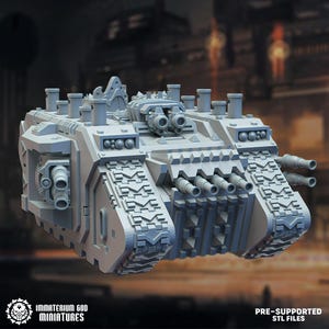 Mechatank by Immaterium God Miniatures | Painted |