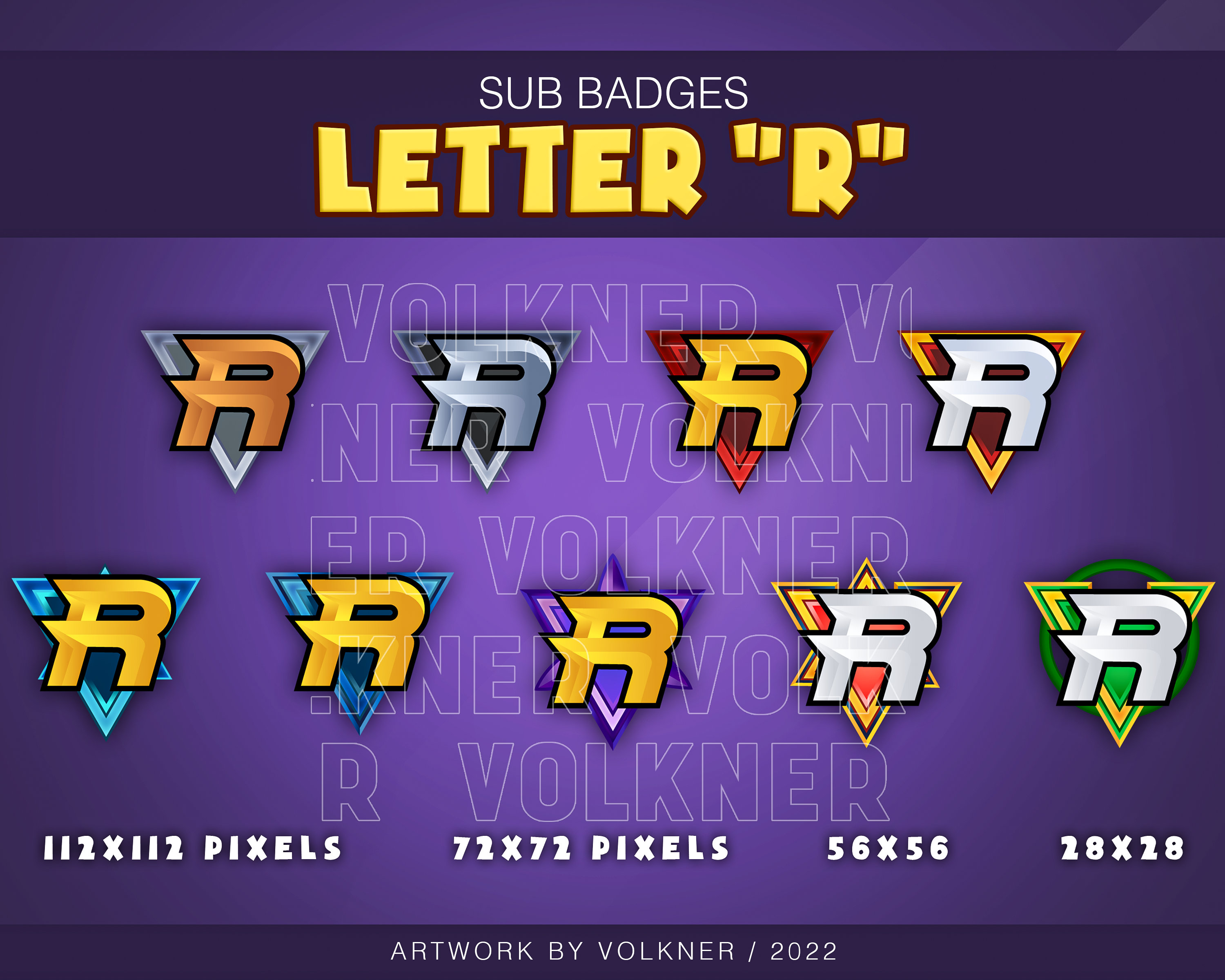 Twitch Emotes & Badges on Behance