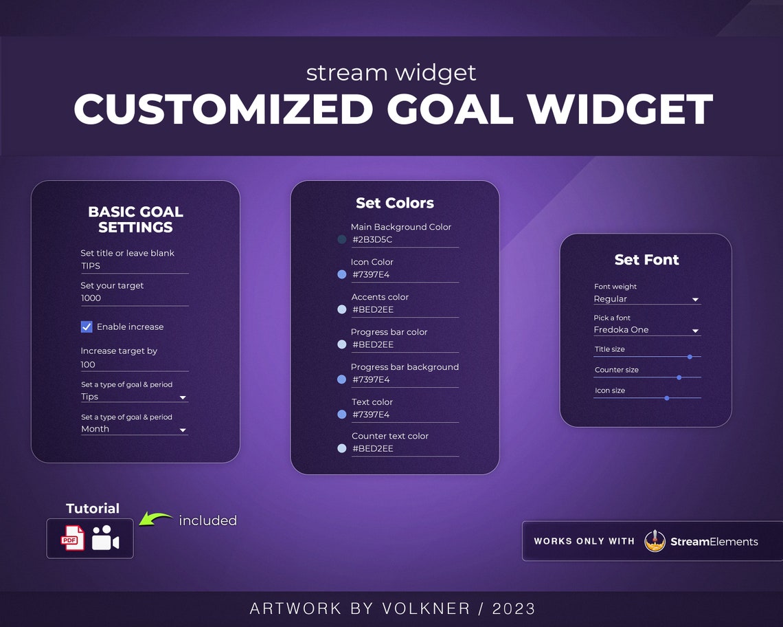 Subs Goal Twitch Widget Twitch Streamers Sub Goal Donation Widget