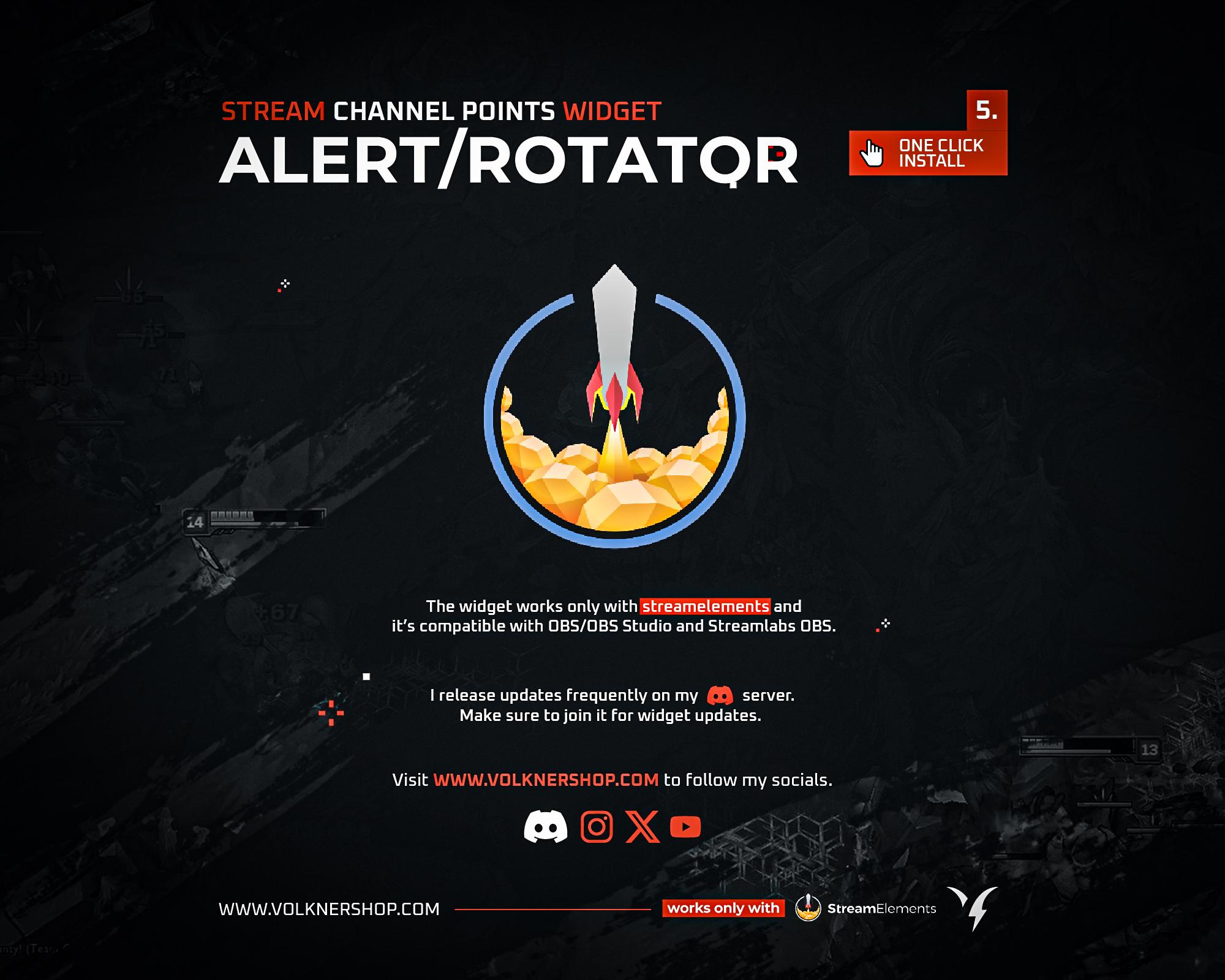 Twitch Channel Points Widget – Animated Rewards Rotator for ...