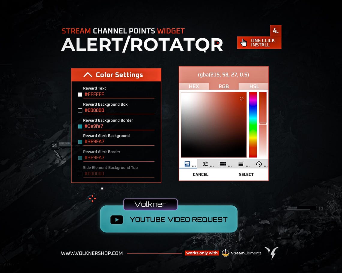Twitch Channel Points Widget – Animated Rewards Rotator for ...