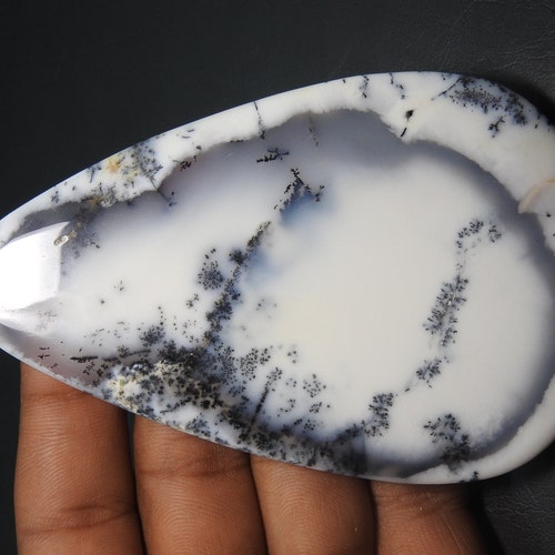 Dendritic shops Agate Cabochon Top Quality 100%Natural Dendritic Agate Gemstone Designed Big Dendrite Opal with happy feelings LooseStone Jewelry