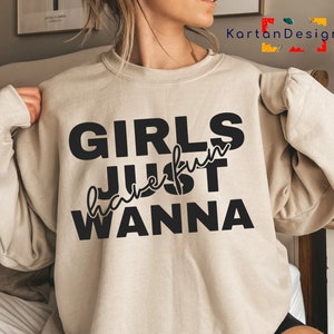 As meninas só querem se divertir svg garota dos anos 80 svg anos 80 svg boom box svg arquivo de corte ghetto blaster svg fita cassete svg música dos anos 80 svg