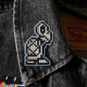 Handmade Dry Bones Pin