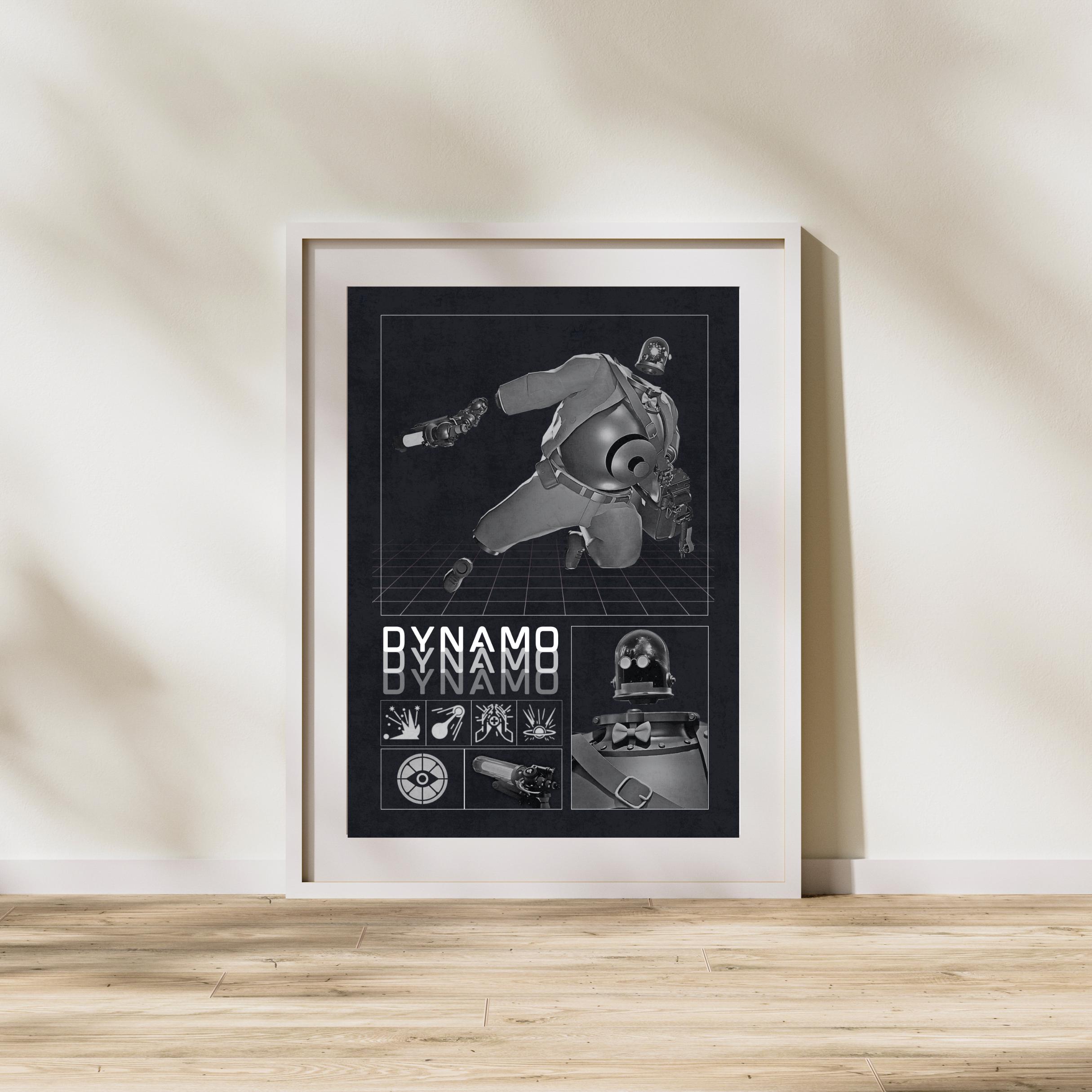 Deadlock Game Dynamo Poster: Gamer Wall Decor - Etsy