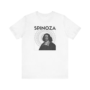 Spinoza Philosophy T-Shirt: Gift for Thinkers