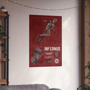 Deadlock Game Infernus Poster: Gamer Wall Decor (unframed) - Etsy