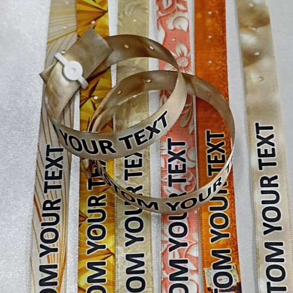 Wedding Wristbands Etsy