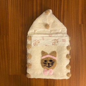 Hand-Knitted Baby Swaddle Blanket: Winter Newborn Wrap