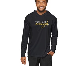 You Are Enough Sports Warmup Unisex Hoodie