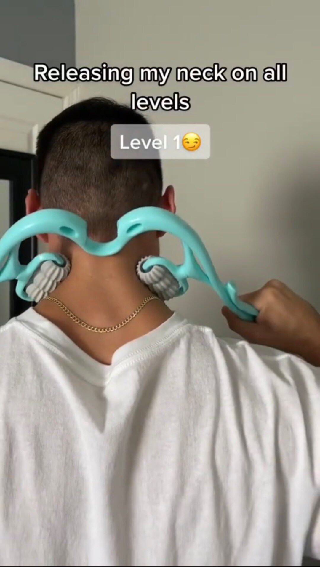 Manual NECK Massage Roller With 6 Balls Etsy