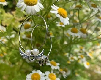 Sailor Heart Inspired Earrings