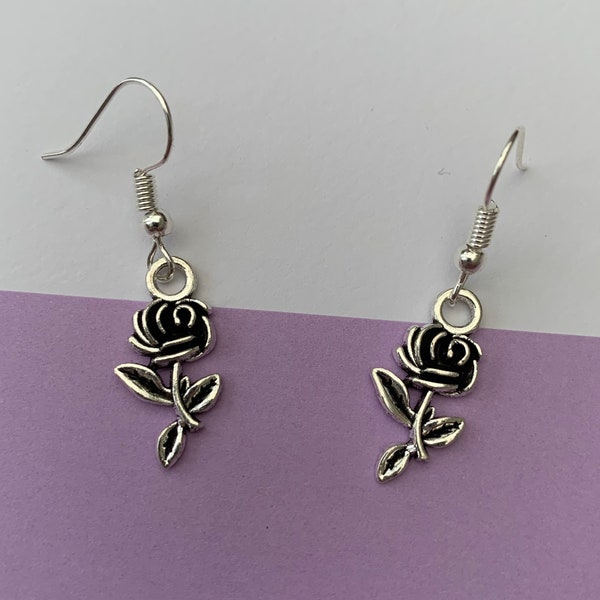 Rose Earrings - British Heart Foundation Fundraiser