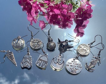 Galaxy Wars Inspired Earrings