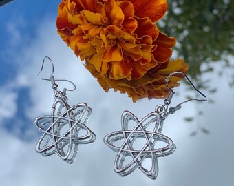 Atom Earrings