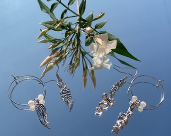 Benevolent Omens Inspired Earrings