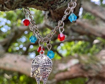 Galaxy Ship Bracelet