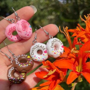 Donut Earrings