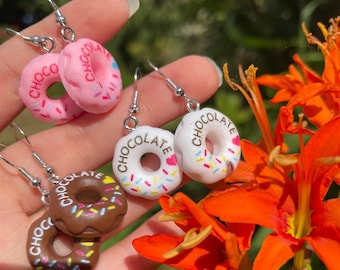 Donut Earrings