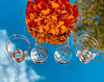 One Ring To Rule Them All Inspired Earrings