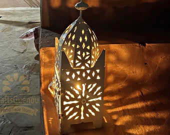 candle lanterns, Moroccan Lamp decor, indoor outdoor candle holder, Moroccan CandleHolder, iron lantern