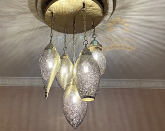 Moroccan pendant lights, Ceiling light fixture, Pendant light fixture, Chandelier lighting, Pendant Light For Home and Bar Light