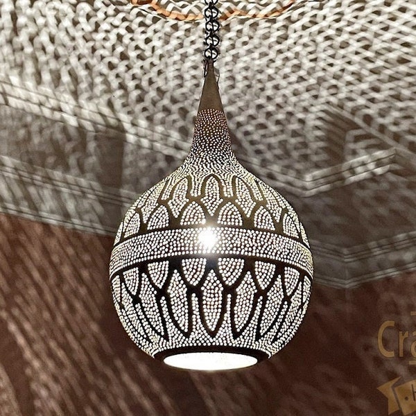 Moroccan Pendant Light - Etsy