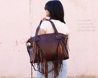 Black fringe purse h&m best sale