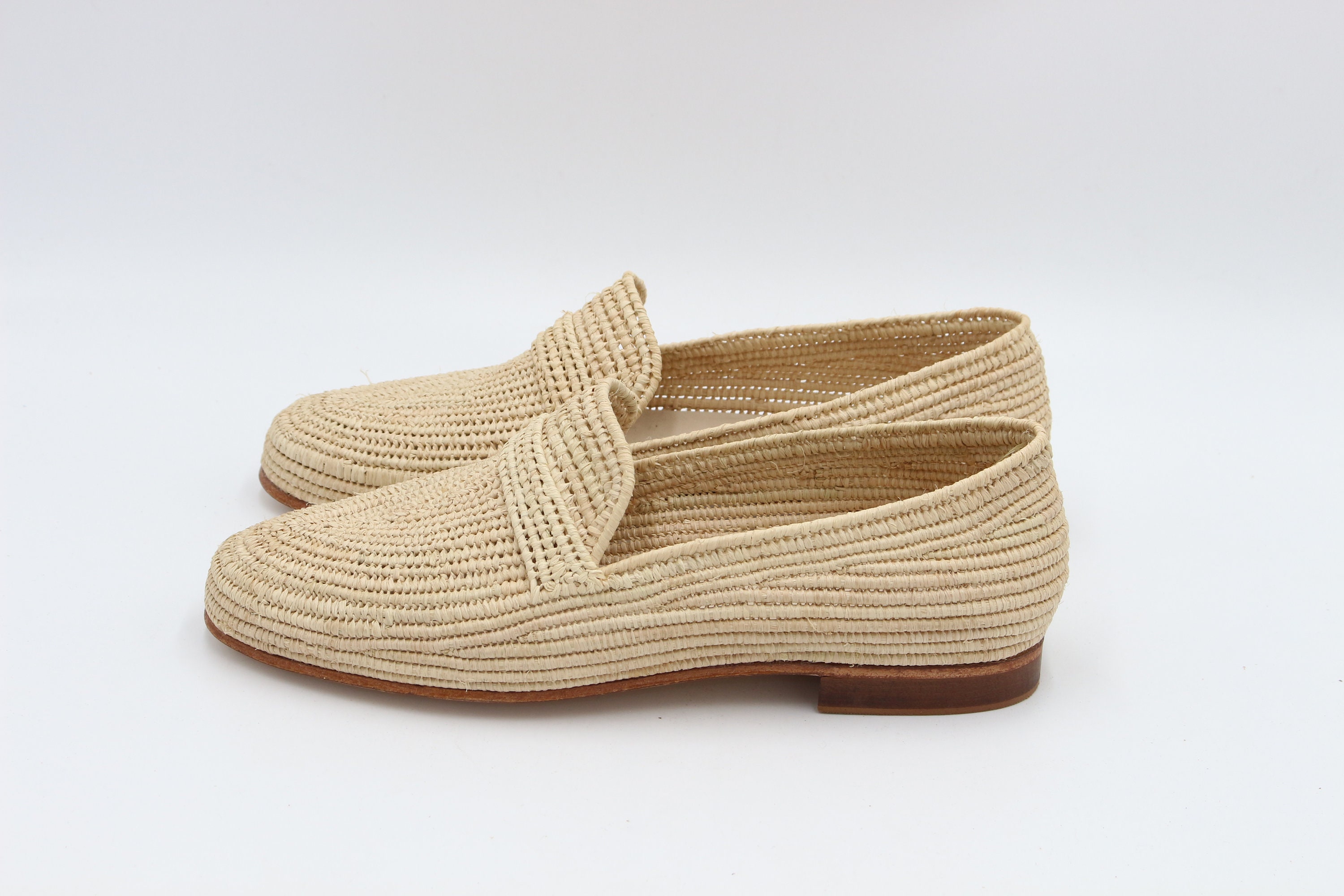 Raffia Shoes Men, Raffia Shoes, Raffia Mocasins, Loafer Raffia, Loafer