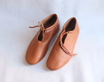 Braided Leather Mules: Handmade Moroccan Babouche Slippers