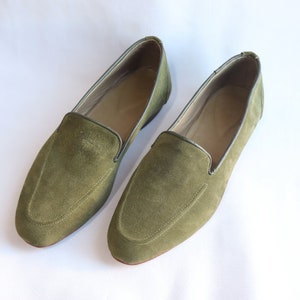Handmade Driving Moccasins, Men&#39;s Genuine Leather Loafers, Men&#39;s suede leather Moccasins, Handmade Leather Loafers, Men&#39;s Leather Slip Suede