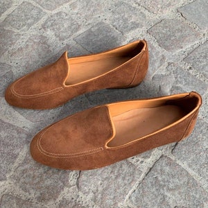 Handmade Driving Moccasins, Men&#39;s Genuine Leather Loafers, Men&#39;s suede leather Moccasins, Handmade Leather Loafers, Men&#39;s Leather Slip Suede