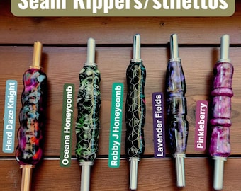 Seam Ripper and stiletto combo